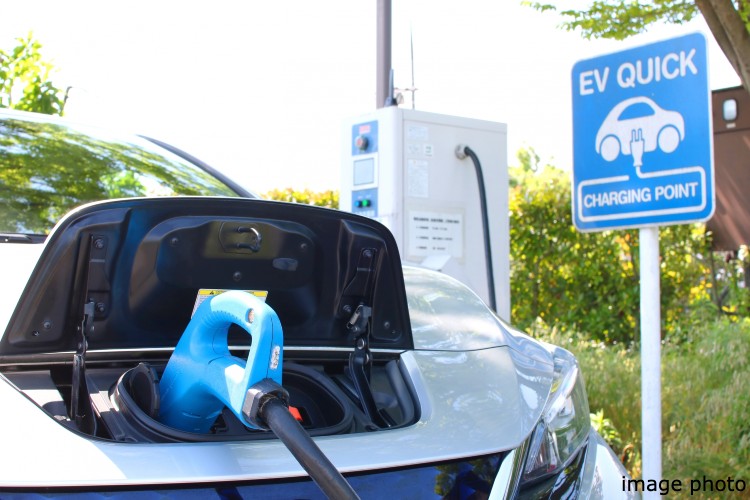 梅田ガーデンレジデンスの電気自動車充電設備